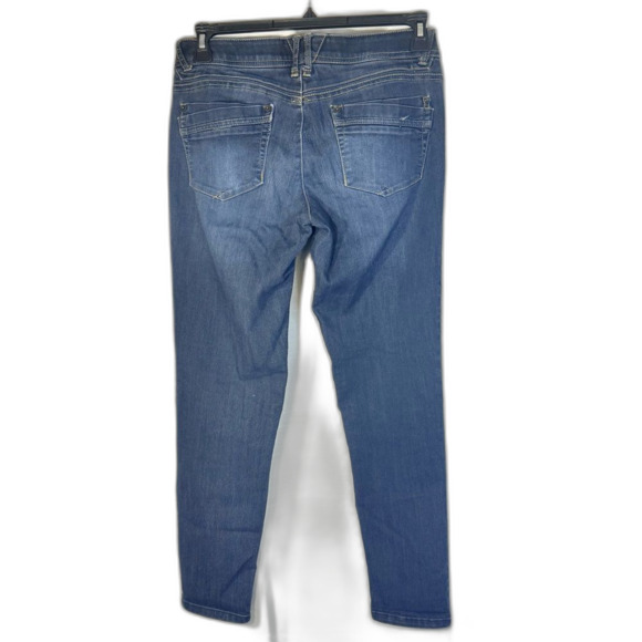 Democracy “Ab” technology cropped size 6 Blue Jeans stretch - Picture 5 of 7